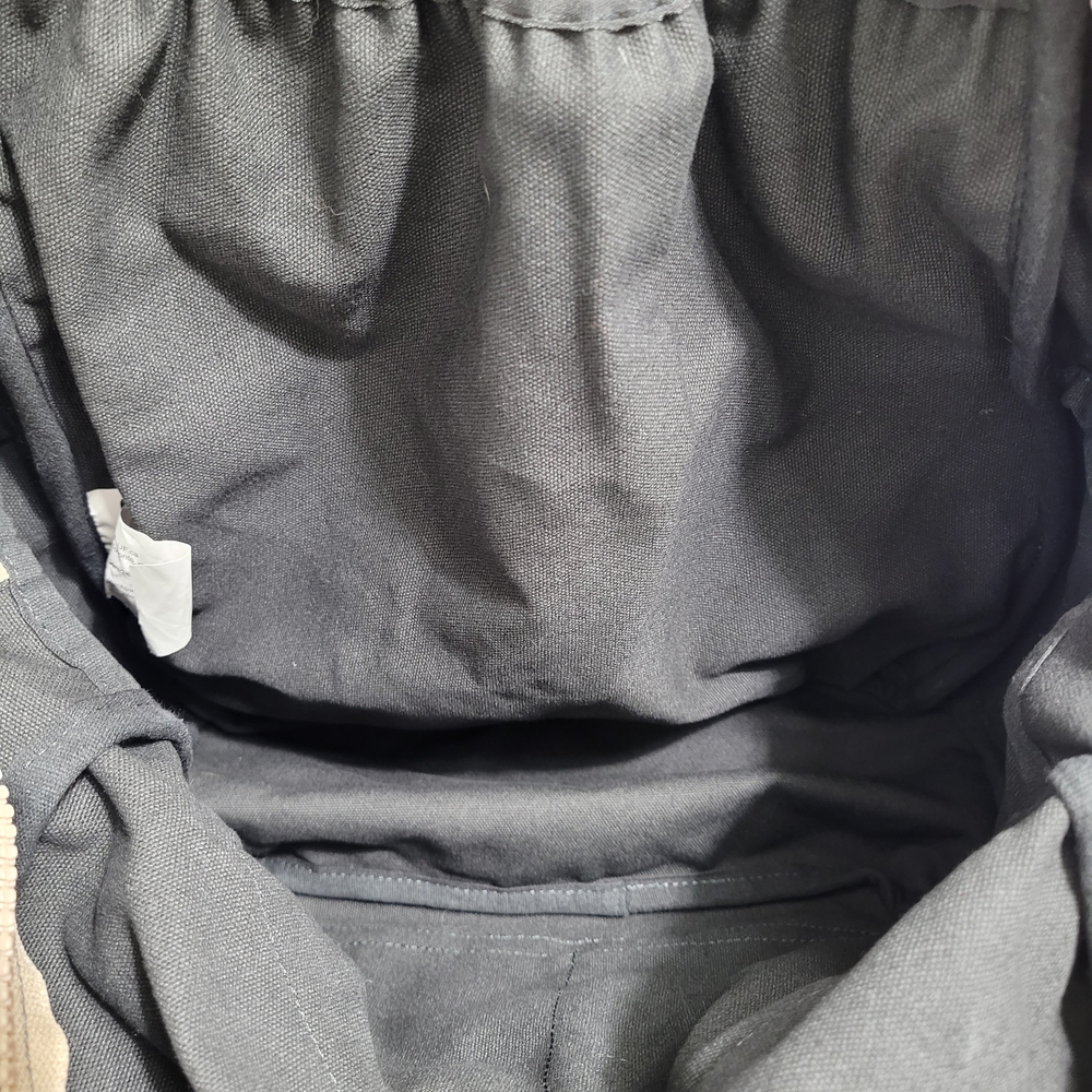 Fluf B Pack Black and Tan Eco-Friendly Backpack - Picture 5 of 7